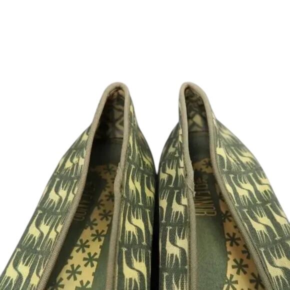 Keds Shoes Womens 8.5 Slip On Sneakers Casual Eleanor Giraffe Mary Jane Flats - Picture 6 of 13